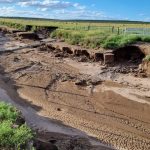 Villarino Gestiona apoyo para reparar caminos afectados por el agua