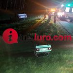 SINIESTRO VÍAL EN RUTA NACIONAL 3: VEHÍCULO VOLCÓ SIN LESIONADOS