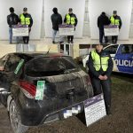 Aprehensión de 3 Masculinos en Médanos por distintos delítos: Uno dió Positivo a Cocaína