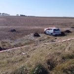 Un muerto tras despistar en la Ruta 3 cerca de Benito Juárez