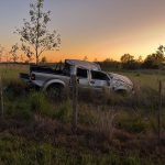 Vuelco y alcoholemia Positiva en Ruta 3 en cercanías a Hilario Ascasubi