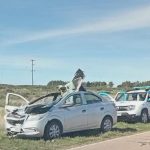 Juan A. Pradere: Una persona con heridas luego de chocar su vehículo contra un animal
