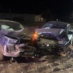 ACCIDENTE ENTRE DOS CAMIONETAS DEJÓ UNA MUJER HERIDA EN PEDRO LURO